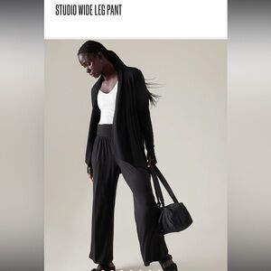 ATHLETA-STUDIO WIDE LEG PANT